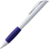 Ручка шариковая Grip, белая с синим, , 