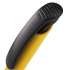 Ручка шариковая Clear Solid, желтая с черным, , пластик