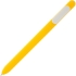 Ручка шариковая Slider Soft Touch, желтая с белым, , пластик; покрытие софт-тач