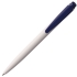 Ручка шариковая Senator Dart Polished, бело-синяя, , 