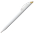Ручка шариковая Prodir DS3 TMM-X, белая с желтым, , пластик