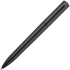 Ручка шариковая Split Black Neon, черная с розовым, , пластик