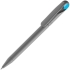 Ручка шариковая Prodir DS1 TMM Dot, серая с голубым, , пластик