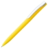 Ручка шариковая Pin Soft Touch, желтая, , 