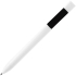 Ручка шариковая Swiper SQ, белая с черным, , пластик