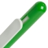 Ручка шариковая Slider, зеленая с белым, , 
