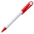 Ручка шариковая Prodir DS1 TPP, белая с красным, , пластик