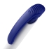 Ручка шариковая Clear Solid, белая с синим, , пластик