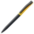 Ручка шариковая Pin Special, черно-желтая, , пластик