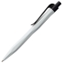 Ручка шариковая Prodir QS20 PMP-P, бело-черная, , пластик