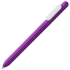 Ручка шариковая Slider, фиолетовая с белым, , 