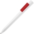 Ручка шариковая Swiper SQ, белая с красным, , пластик