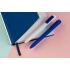 Ручка шариковая Swiper SQ, белая с синим, , пластик