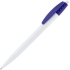 Ручка шариковая Champion, белая с синим, , пластик