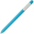 Ручка шариковая Slider Soft Touch, голубая с белым, , 