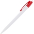 Ручка шариковая Champion ver.2, белая с красным, , пластик