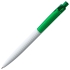 Ручка шариковая Prodir QS01 PMT-T, бело-зеленая, , пластик