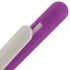 Ручка шариковая Slider Soft Touch, фиолетовая с белым, , 