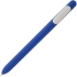 Ручка шариковая Slider Soft Touch, синяя с белым, , 