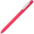 Ручка шариковая Slider Soft Touch, розовая с белым, , 