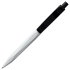 Ручка шариковая Prodir QS20 PMP-P, бело-черная, , пластик