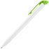 Ручка шариковая Favorite, белая с зеленым, , 