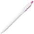 Ручка шариковая Bolide, белая с розовым, , пластик