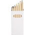 Набор цветных карандашей Pencilvania Mini, белый, , 