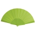 Складной веер «Фан-фан», ярко-зеленый, , пластик; текстиль