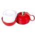 Дождевик в футляре «Фрукт», красное яблоко, , футляр - пластик; плащ - полиэтилен, плотность 120 мкм, толщина 0,12 мм
