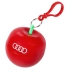 Дождевик в футляре «Фрукт», красное яблоко, , футляр - пластик; плащ - полиэтилен, плотность 120 мкм, толщина 0,12 мм