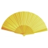 Складной веер «Фан-фан», желтый, , пластик; текстиль