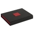 Коробка Plus, черная с красным, , переплетный картон