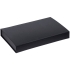 Коробка Silk с ложементом под ежедневник 13x21 см и ручку, черная, , переплетный картон