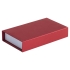 Коробка «Блеск» для ручки и флешки, красная, , переплетный картон