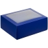 Коробка с окном InSight, синяя, уценка, , картон; пвх