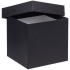 Коробка Cube M, черная, , переплетный картон