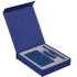Коробка Latern для аккумулятора 5000 мАч, флешки и ручки, синяя, , 