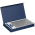 Коробка Horizon Magnet под ежедневник, флешку и ручку, темно-синяя, , переплетный картон