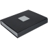 Коробка под набор Plus, черно-серебристая, , переплетный картон
