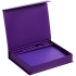 Коробка Duo под ежедневник и ручку, фиолетовая, , переплетный картон