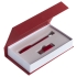 Коробка «Блеск» для ручки и флешки, красная, , переплетный картон