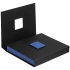 Коробка Plus, черная с синим, , переплетный картон