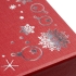 Коробка Frosto, S, красная, , переплетный картон
