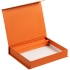 Коробка Duo под ежедневник и ручку, оранжевая, , переплетный картон