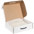 Коробка самосборная Light Case, белая, с черной ручкой, , картон, пластик