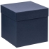 Коробка Cube M, синяя, , переплетный картон