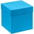 Коробка Cube M, голубая, , переплетный картон