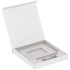 Коробка Memoria под ежедневник, аккумулятор и ручку, белая, , переплетный картон; покрытие софт-тач