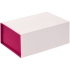 Коробка LumiBox, розовая, , переплетный картон